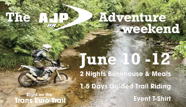 AJP PR7 Adventure Weekend